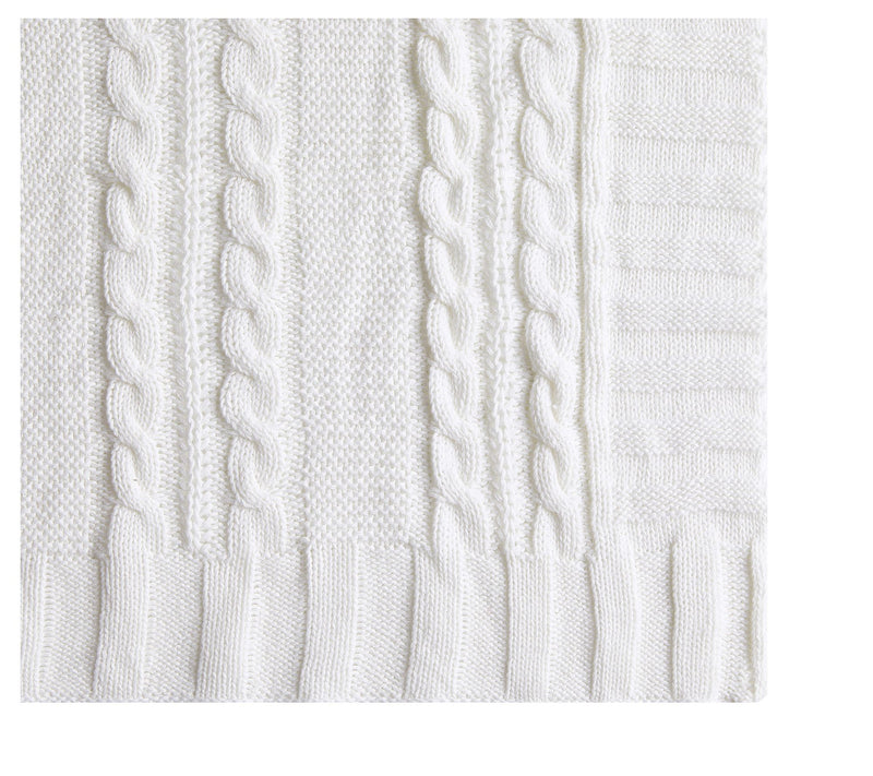 VCNY Home Dublin Cable Knit Throw Blanket — View 17