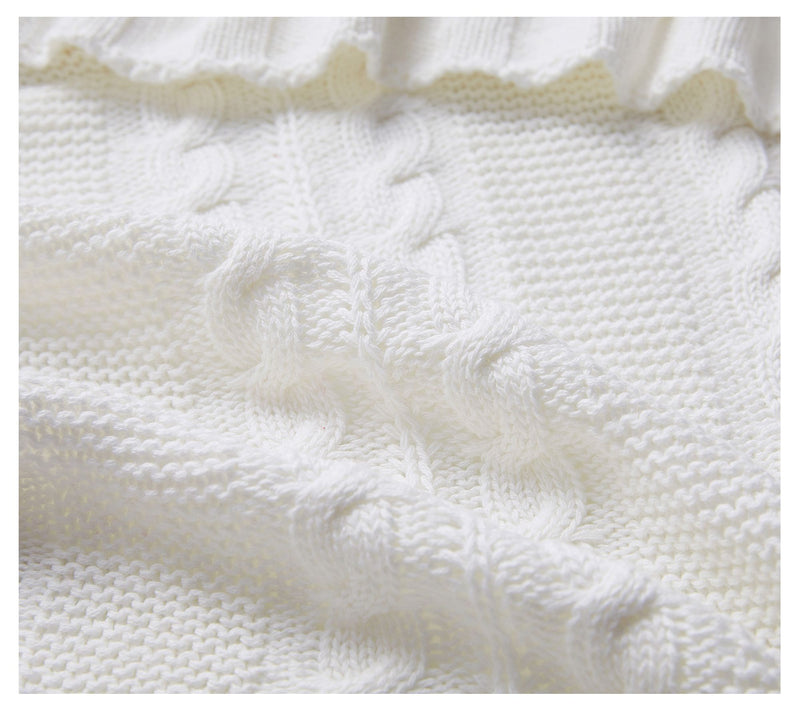 VCNY Home Dublin Cable Knit Throw Blanket — View 18