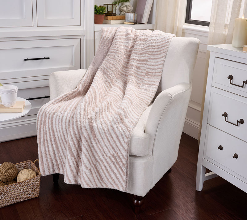 Barefoot Dreams 54x72 CozyChic Covered in Prayer Sunburst Blanket — View 8
