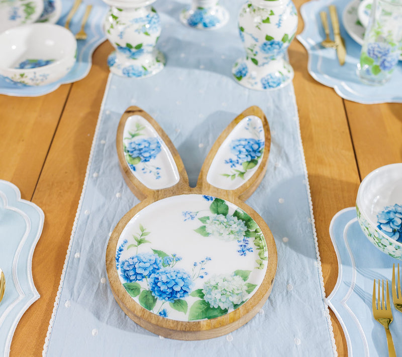 Temp-tations Special Edition Wood Bunny Serving Tray — View 3