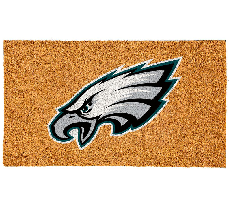 Evergreen 28"x16" Outdoor Entryway Coir Mat with NFL Team Logo — Main view