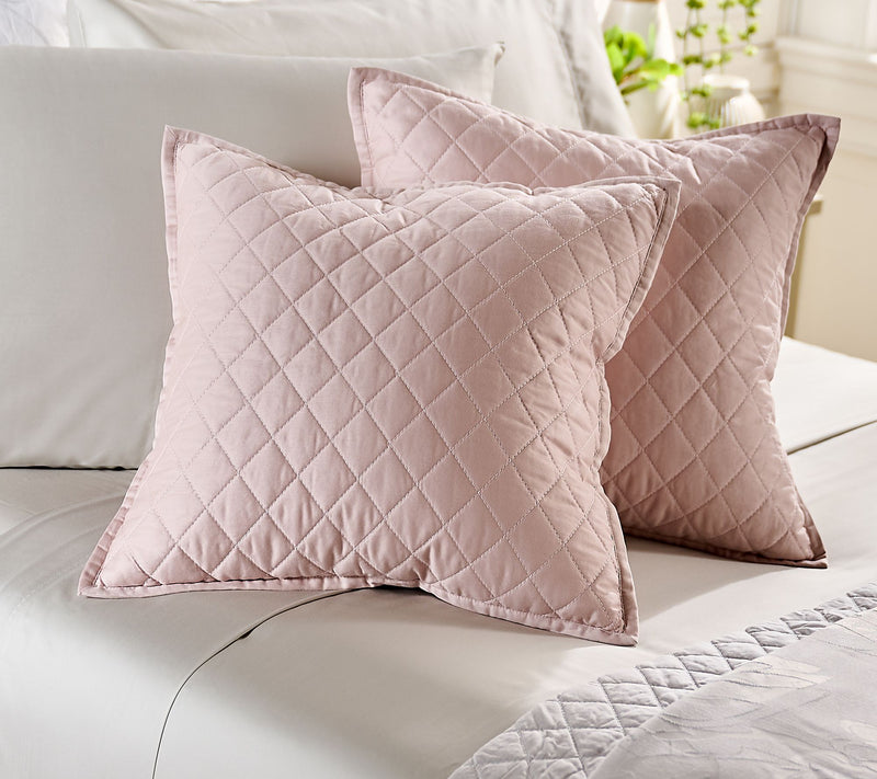 Northern Nights Set of 2 Diamond Quilted 18x18 Dec Pillows — View 12