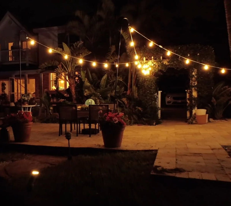 20' Color Flip Bistro Lights by Kim Gravel — View 8
