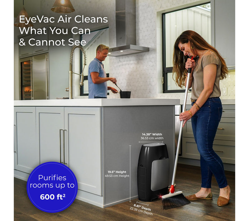 EyeVac Air 2-In-1 Air Purifier/Deodorizer & Vacuum — View 7