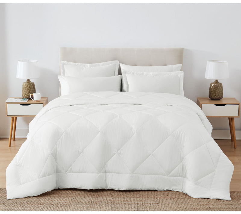 Cannon Solid Oversized Percale King 3 Piece Comforter Set — Main view