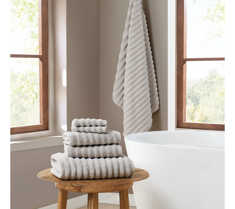 Brooklyn Loom T extured Zero Tw ist 6 Piece Tow el Set — View 14