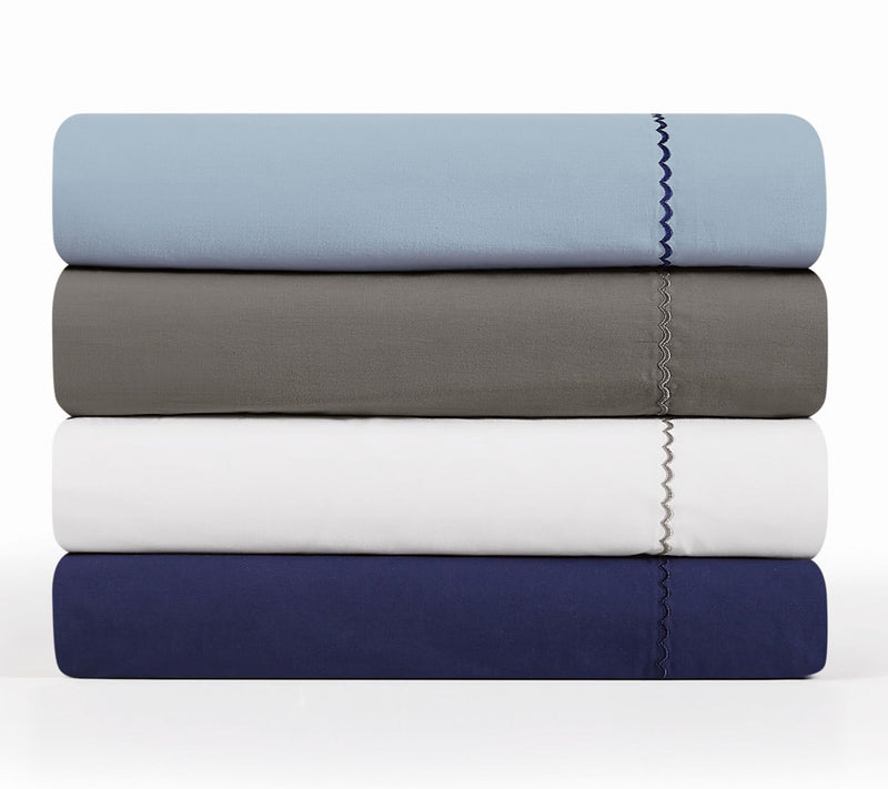 Oceanfront Resort Solid Percale 5 Piece Split King Sheet Set — View 2