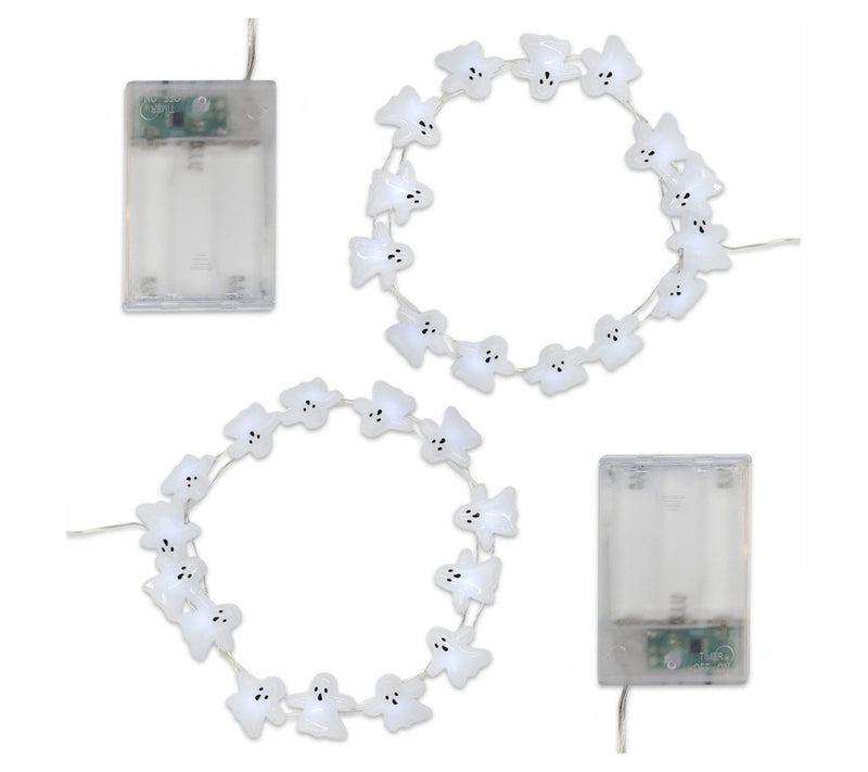 LumaBase LED Fairy String Lights with Ghost Motif- Set of 2 — Main view