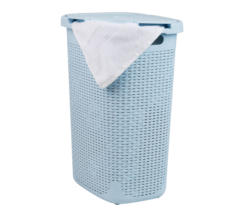 Mind Reader 60L Slim Laundry Hamper Clothes Basket with Lid — View 27