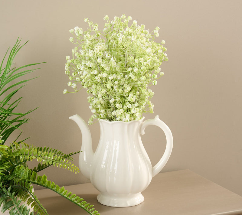 Cozy Cottage by Liz Marie Teapot Vase — Main view