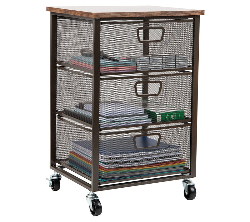 Mind Reader Cart with Drawers Office Organizer — Main view