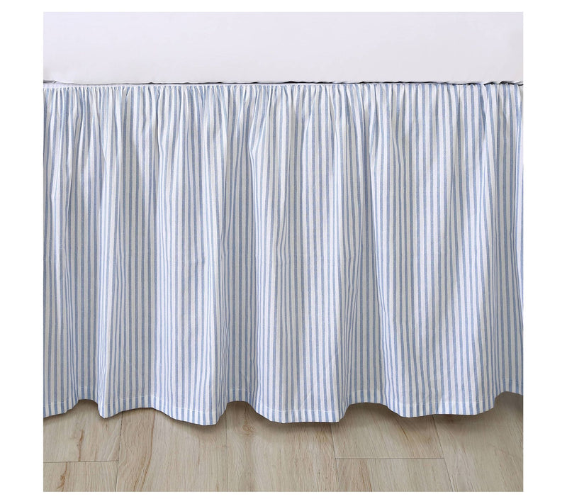 Laura Ashley Classics Blue Full Bedskirt — View 3