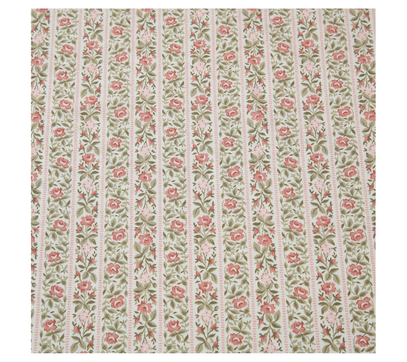 Laura Ashley Marta Stripe Pink Queen Sheet Set — View 6