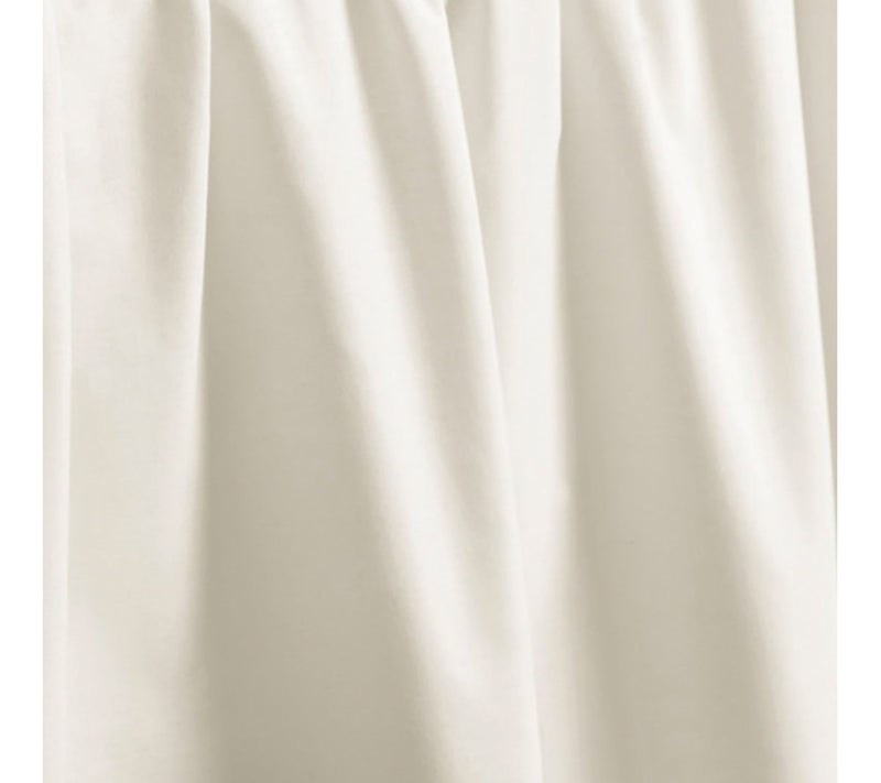 Laura Ashley Solid Ivory Full Ruffled Bedskirt — View 2