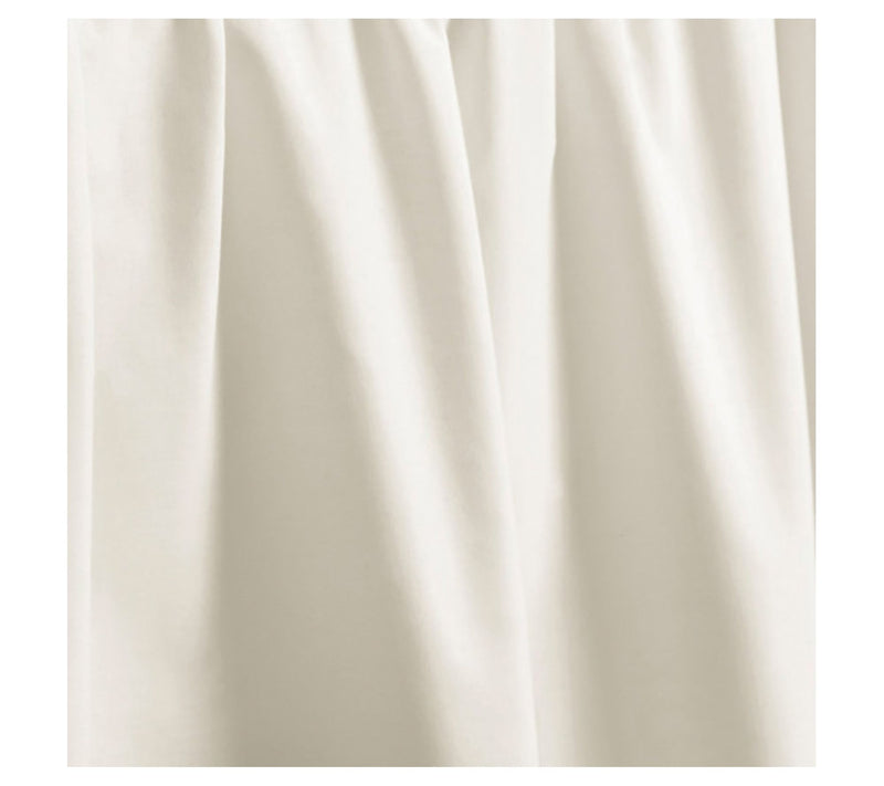 Laura Ashley Solid Ivory Twin Ruffled Bedskirt — View 2