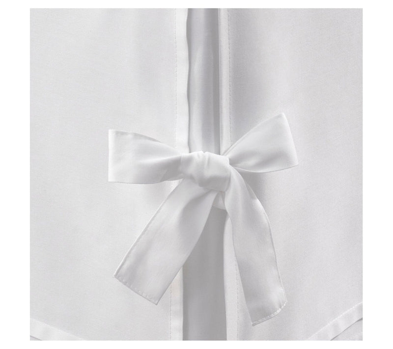 Laura Ashley Solid White Queen Tailored Bedskirt — View 4