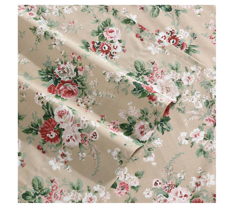 Laura Ashley Ashfield Green Full Sheet Set — View 5
