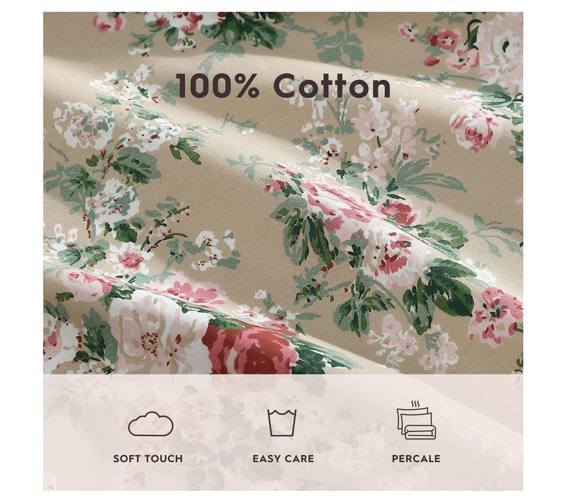 Laura Ashley Ashfield Green King Sheet Set — View 8