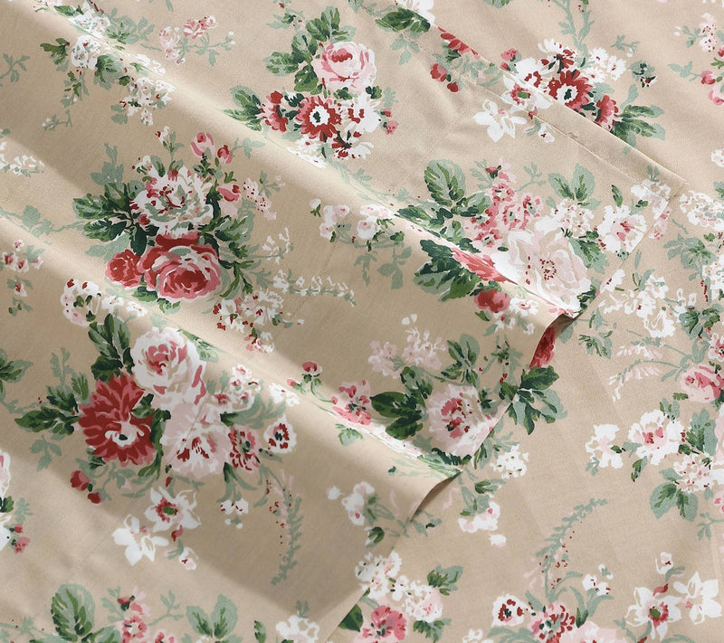 Laura Ashley Ashfield Green Twin Sheet Set — View 5