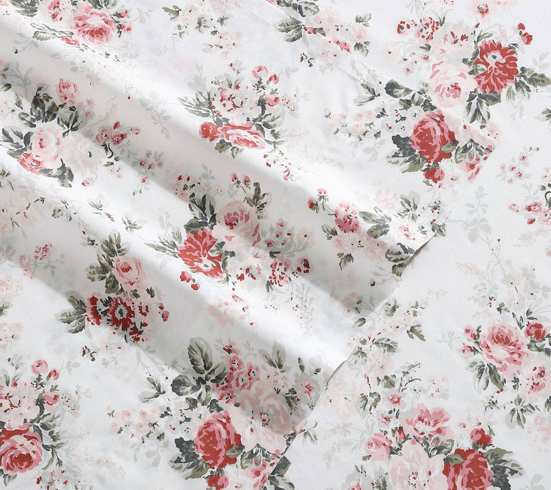 Laura Ashley Ashfield Pink King Sheet Set — View 5