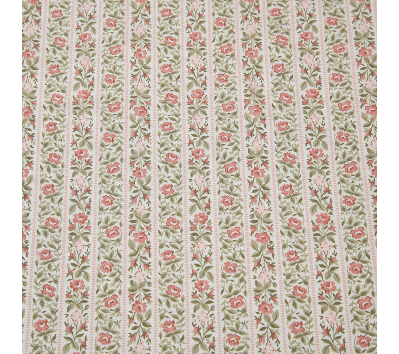 Laura Ashley Marta Stripe Pink Full Sheet Set — View 6