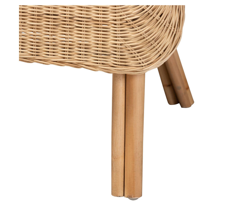 bali & pari Putri Natural Rattan Arm Chair — View 5
