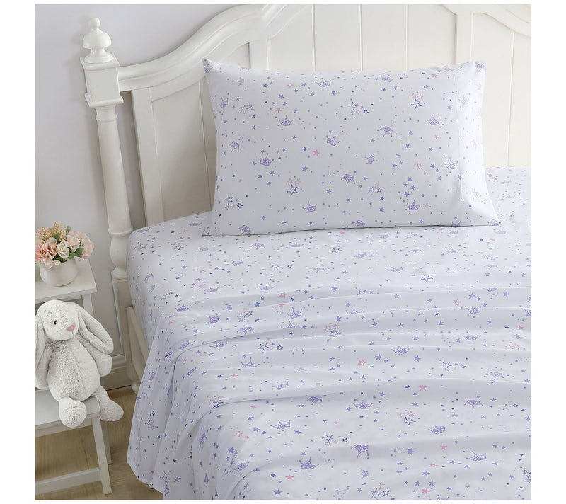 Laura Ashley Dancing Stars TwinXL Sheet Set — View 2
