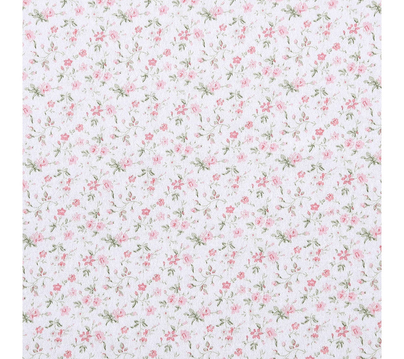 Laura Ashley Evie Soft Pink Twin Flannel Sheetet — View 6