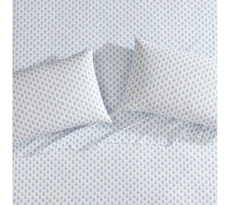Laura Ashley Francesca Blue Queen Sheet Set — View 3
