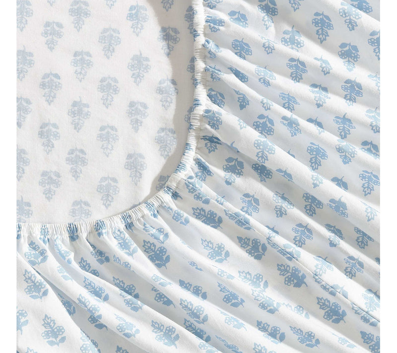Laura Ashley Francesca Blue Full Sheet Set — View 5