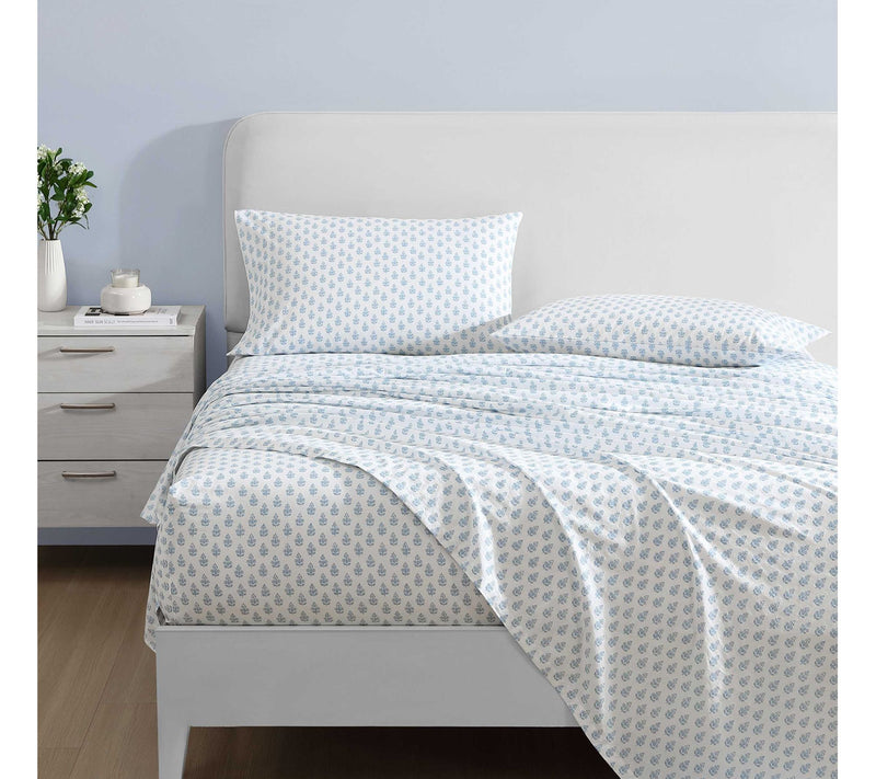 Laura Ashley Francesca Blue Full Sheet Set — View 2