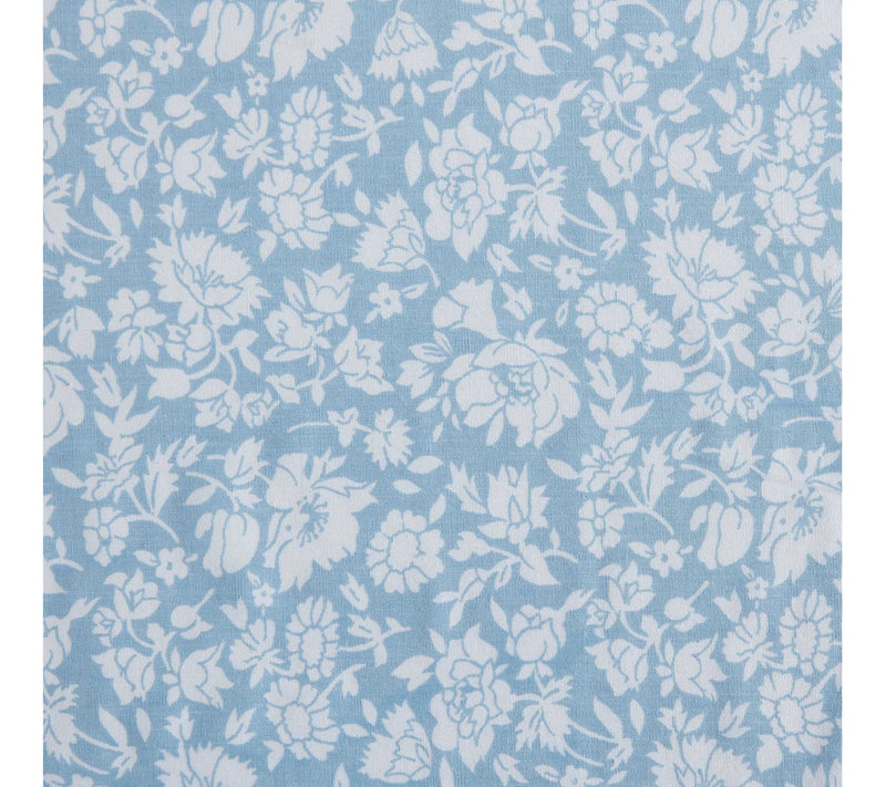 Laura Ashley Heirloom Ditzy Blue Queen Sheet Set — View 6