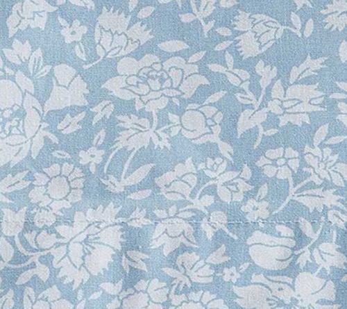 Laura Ashley Heirloom Ditzy Blue Queen Sheet Set — View 8
