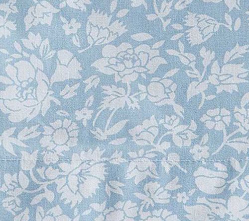 Laura Ashley Heirloom Ditzy Blue Full Sheet Set — View 8