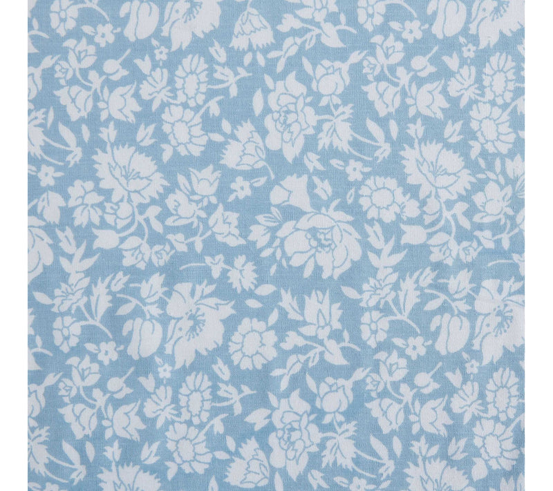 Laura Ashley Heirloom Ditzy Blue Full Sheet Set — View 6