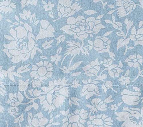 Laura Ashley Heirloom Ditzy Blue King Sheet Set — View 8