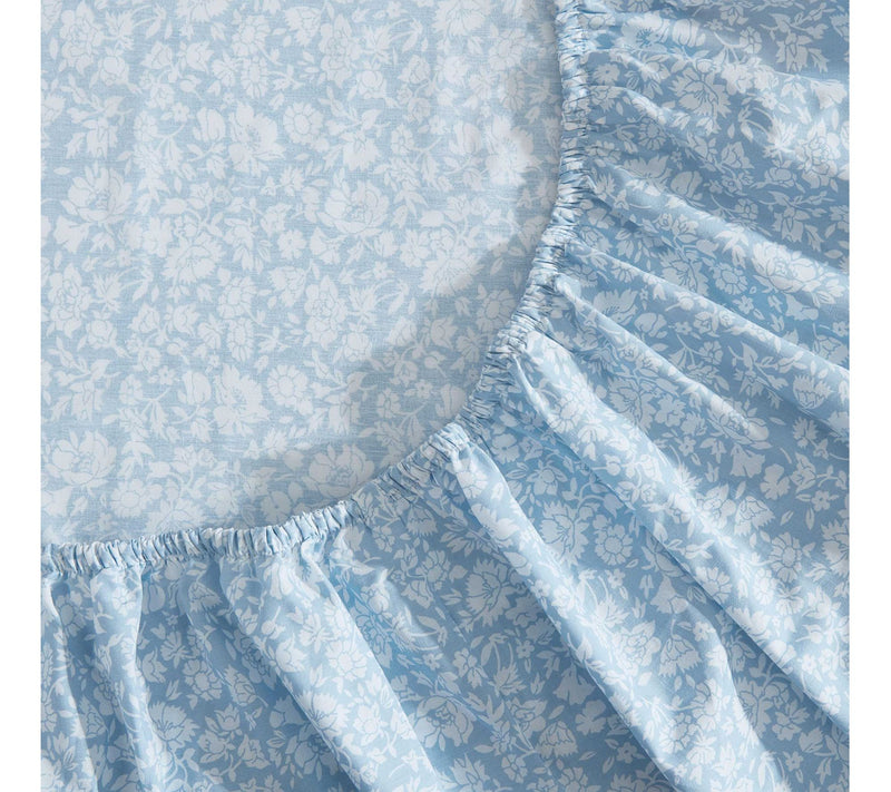 Laura Ashley Heirloom Ditzy Blue King Sheet Set — View 5