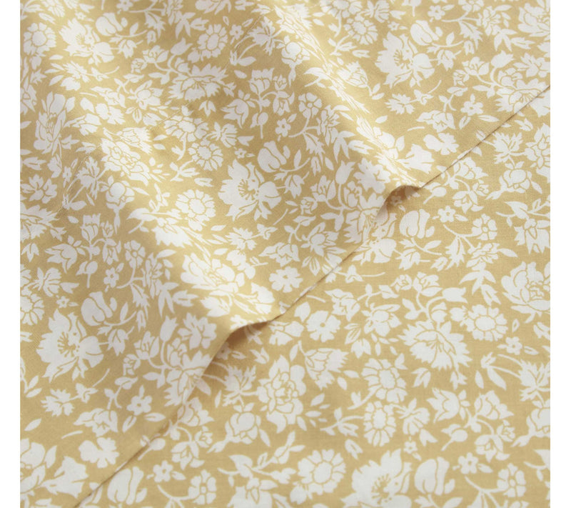 Laura Ashley Heirloom Ditzy Gold TwinXL Sheet Set — View 4