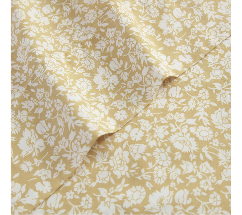 Laura Ashley Heirloom Ditzy Gold King Sheet Set — View 4
