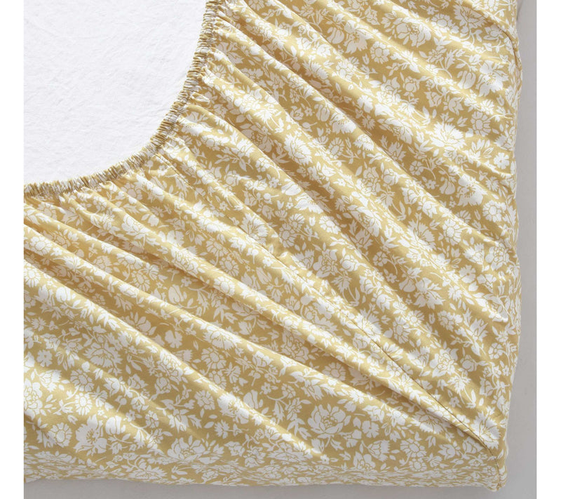 Laura Ashley Heirloom Ditzy Gold King Sheet Set — View 5