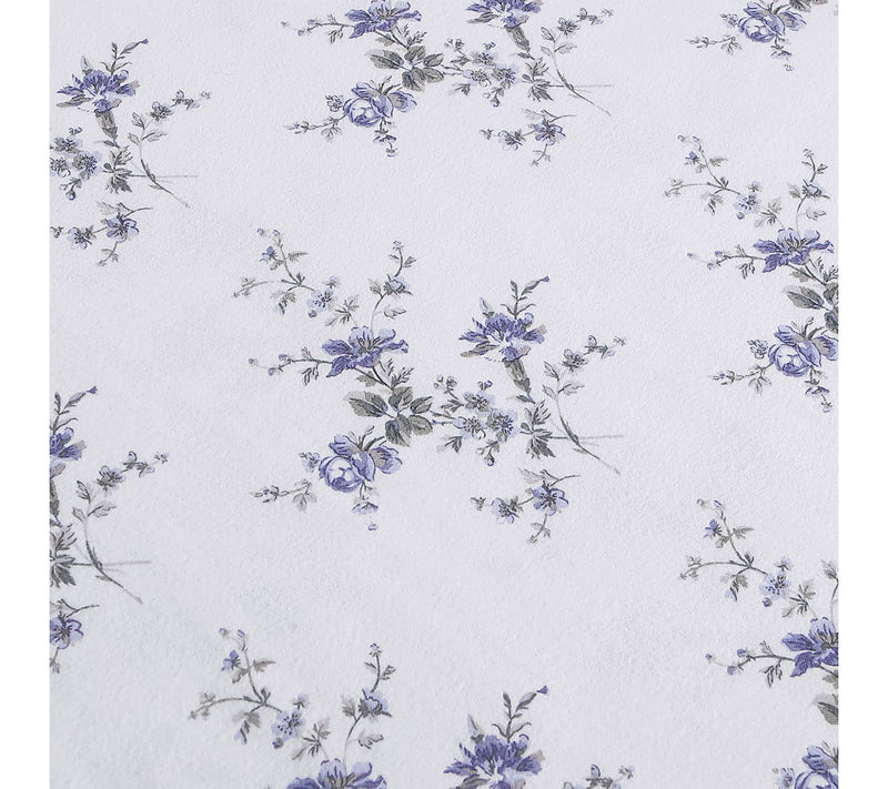 Laura Ashley Jessika Purple Full Flannel Sheetet — View 6