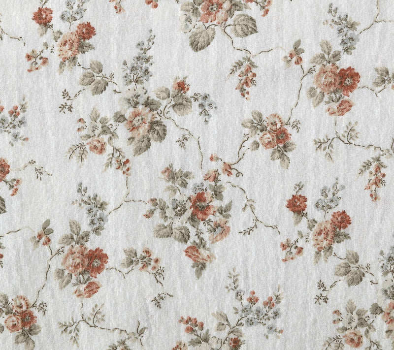 Laura Ashley Le Fleur Full Flannel Sheet Set — View 6