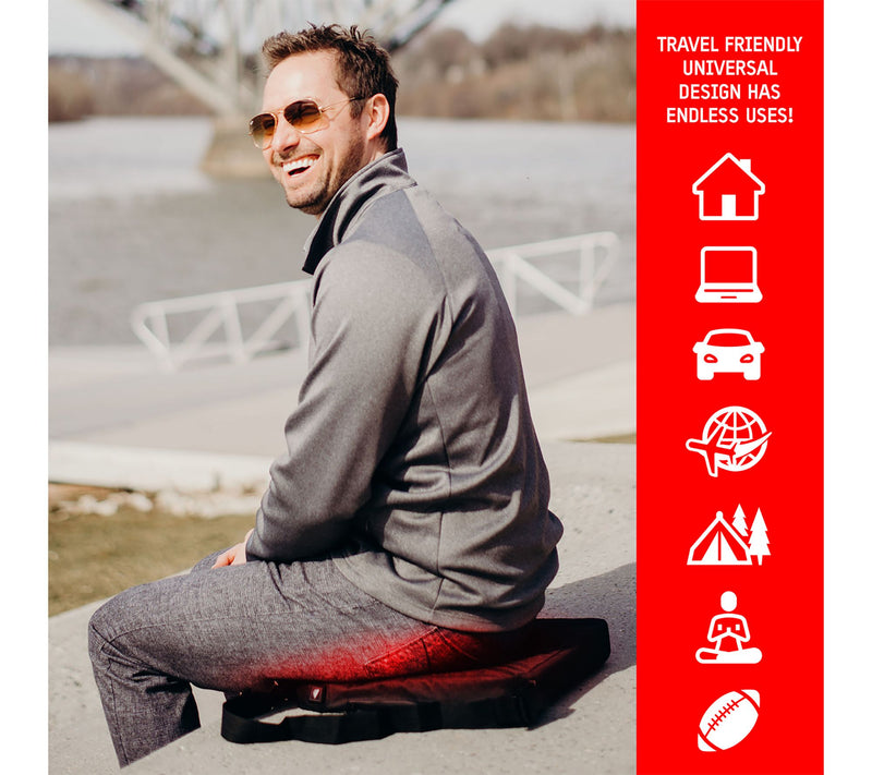 ActionHeat 5V Battery NFL Heated Seat Cushion — View 3