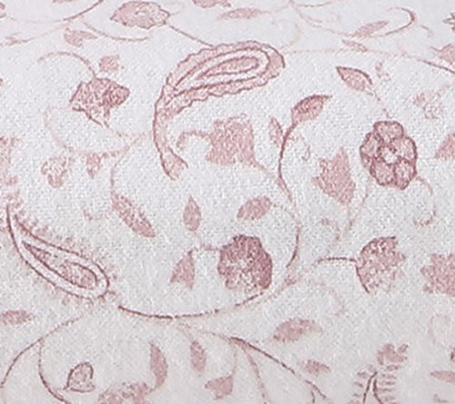 Laura Ashley Paisley Prance Pink Full Flannel Sheet Set — View 9