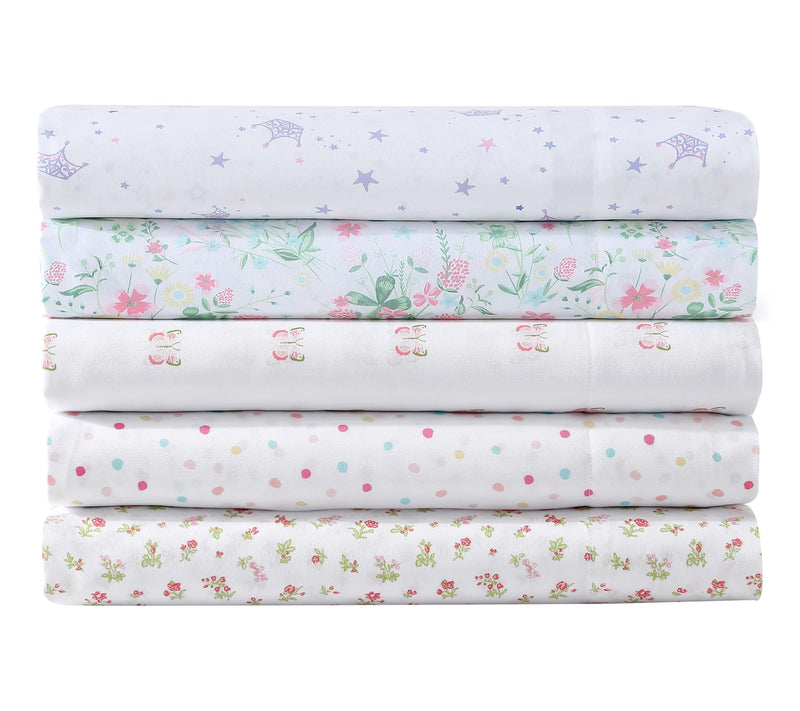 Laura Ashley Posey Dance Pink Queen Sheet Set — View 2