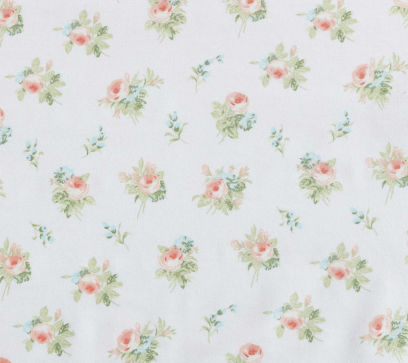 Laura Ashley Roseford Orange Floral Queen SheetSet — View 6