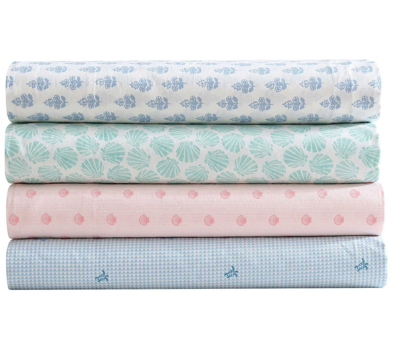 Laura Ashley Scallop Dollop Pink King Sheet Set — View 8