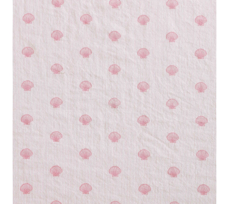 Laura Ashley Scallop Dollop Pink Twin Sheet Set — View 6