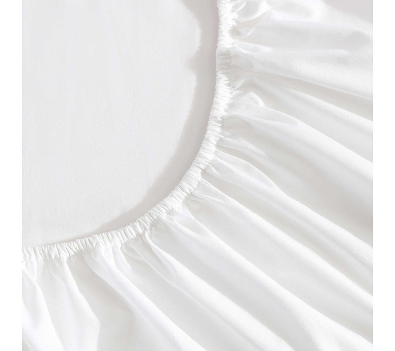 Laura Ashley Scallop Embroidered Ivory Full Sheet Set — View 5