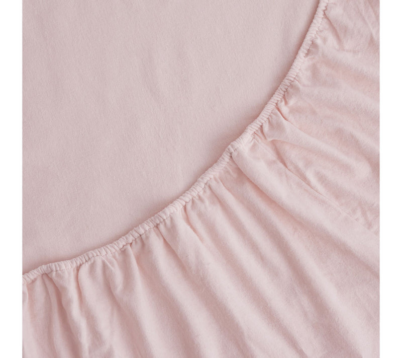 Laura Ashley Solid Pink King Flannel Sheet Set — View 4